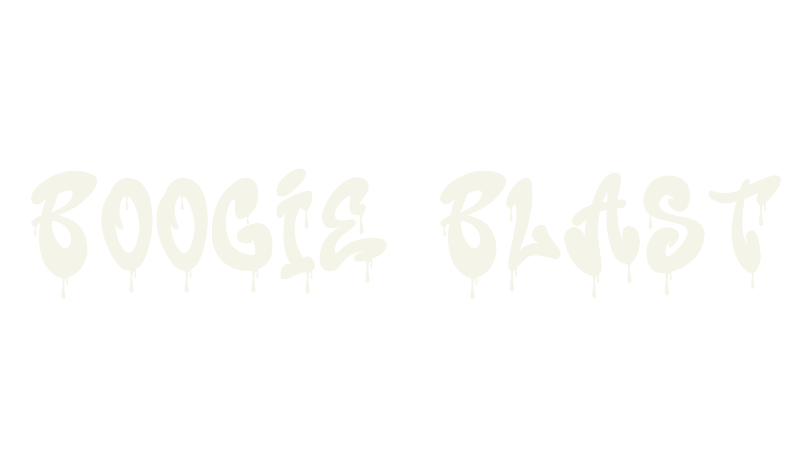 Boogie Blast, graffiti font preview