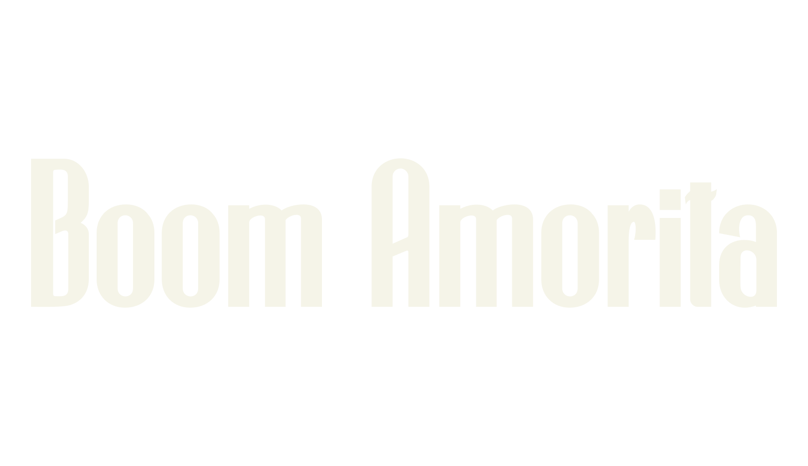 Boom Amorita, block font preview