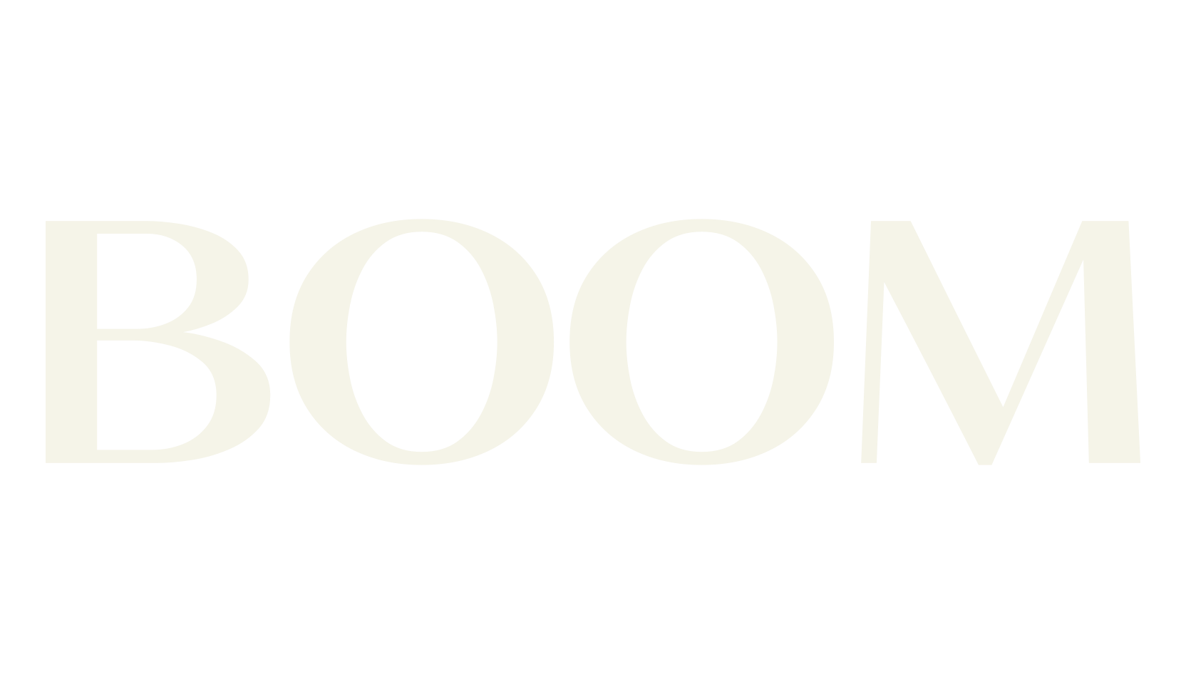 BOOM, sans serif font preview