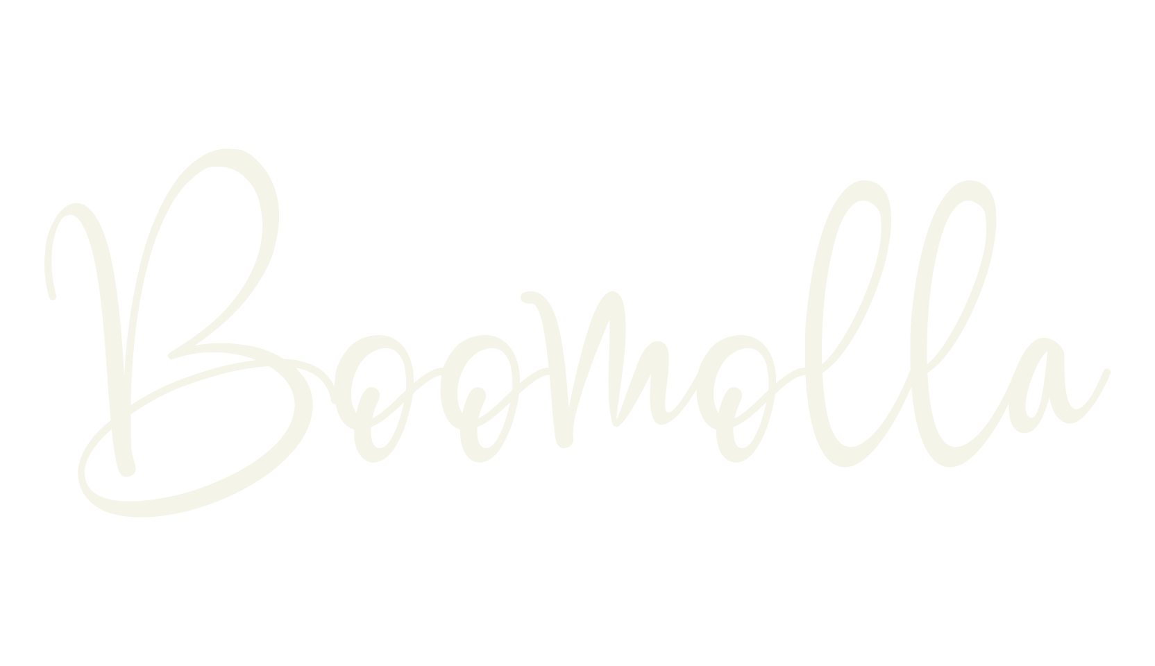 Boomolla, lettering font preview