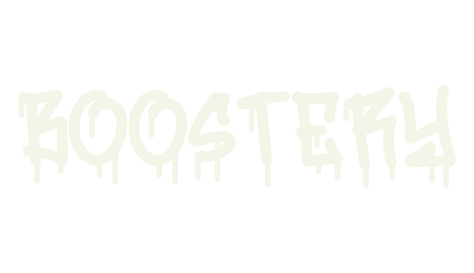 Boostery, fashion sign font preview