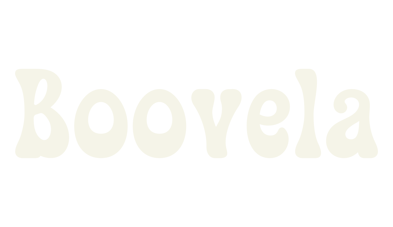 Boovela, retro font preview