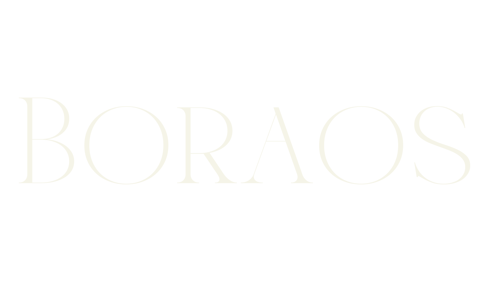 Boraos, cursive font preview