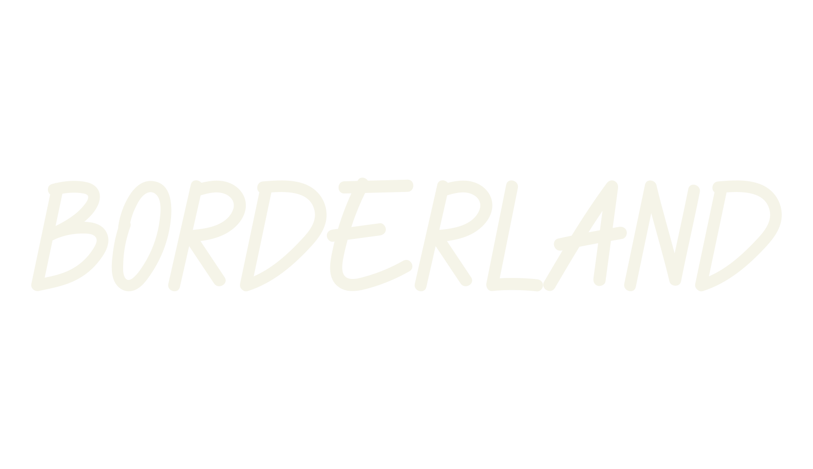 Borderland, serif font preview