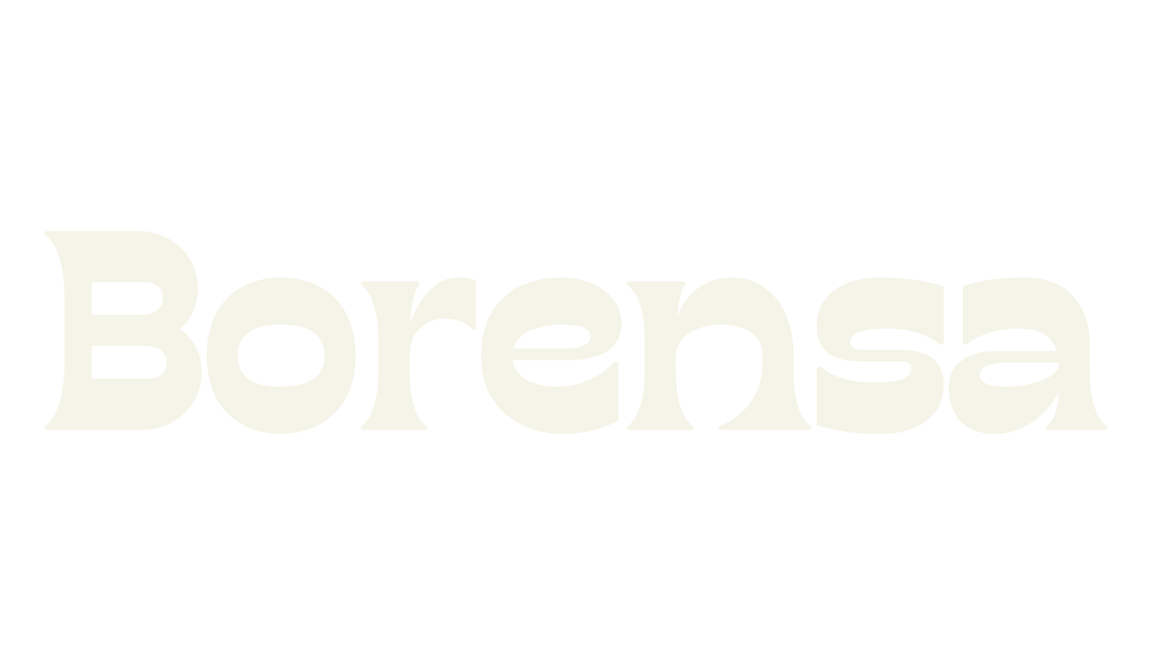 Borensa, vintage font preview