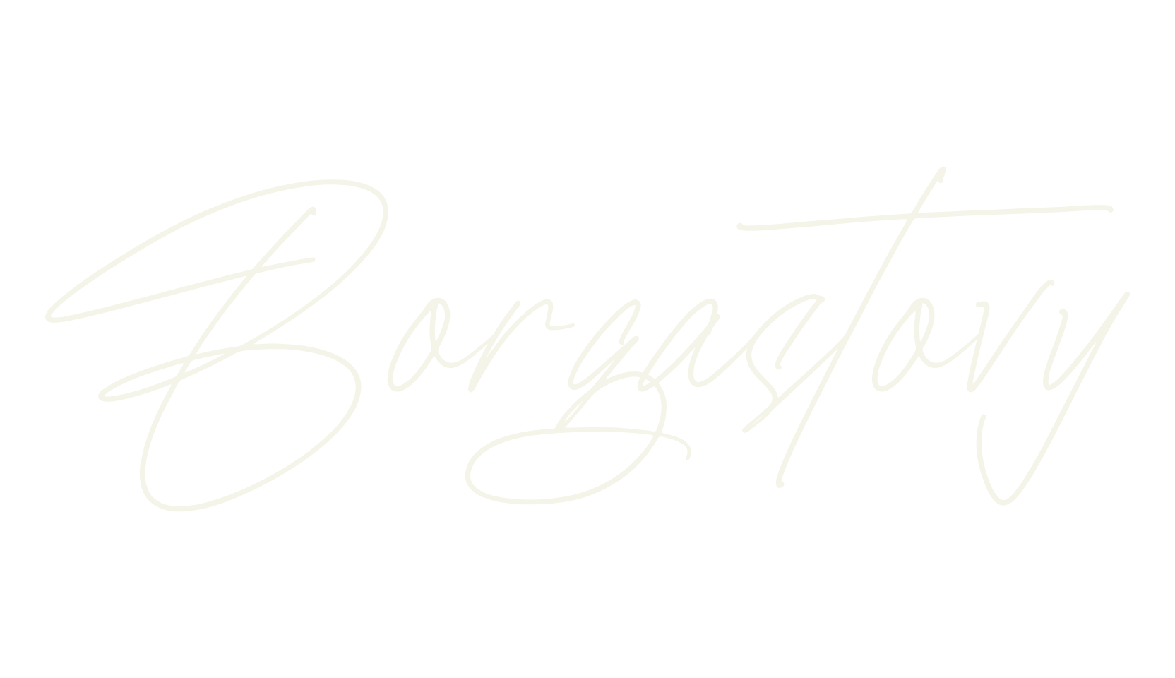 Borgastovy, script font preview