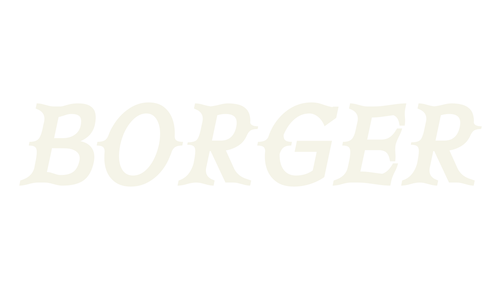 BORGER, blackletter font preview
