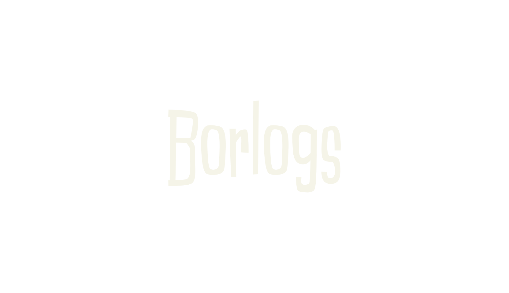 Borlogs, display font preview