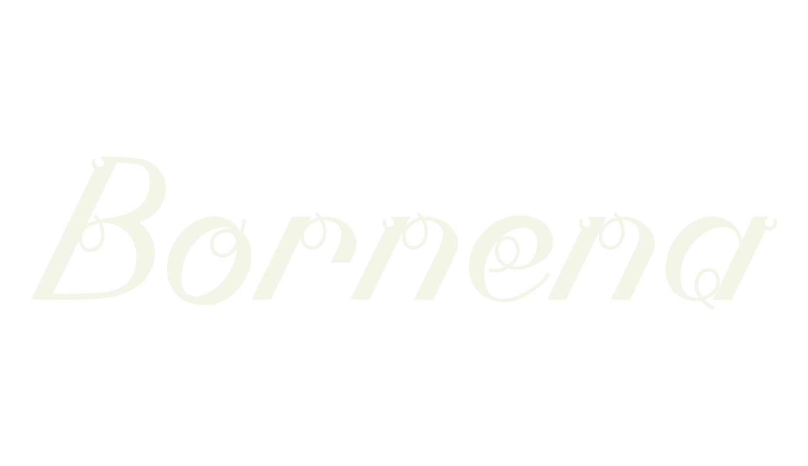 Bornena, display market font preview