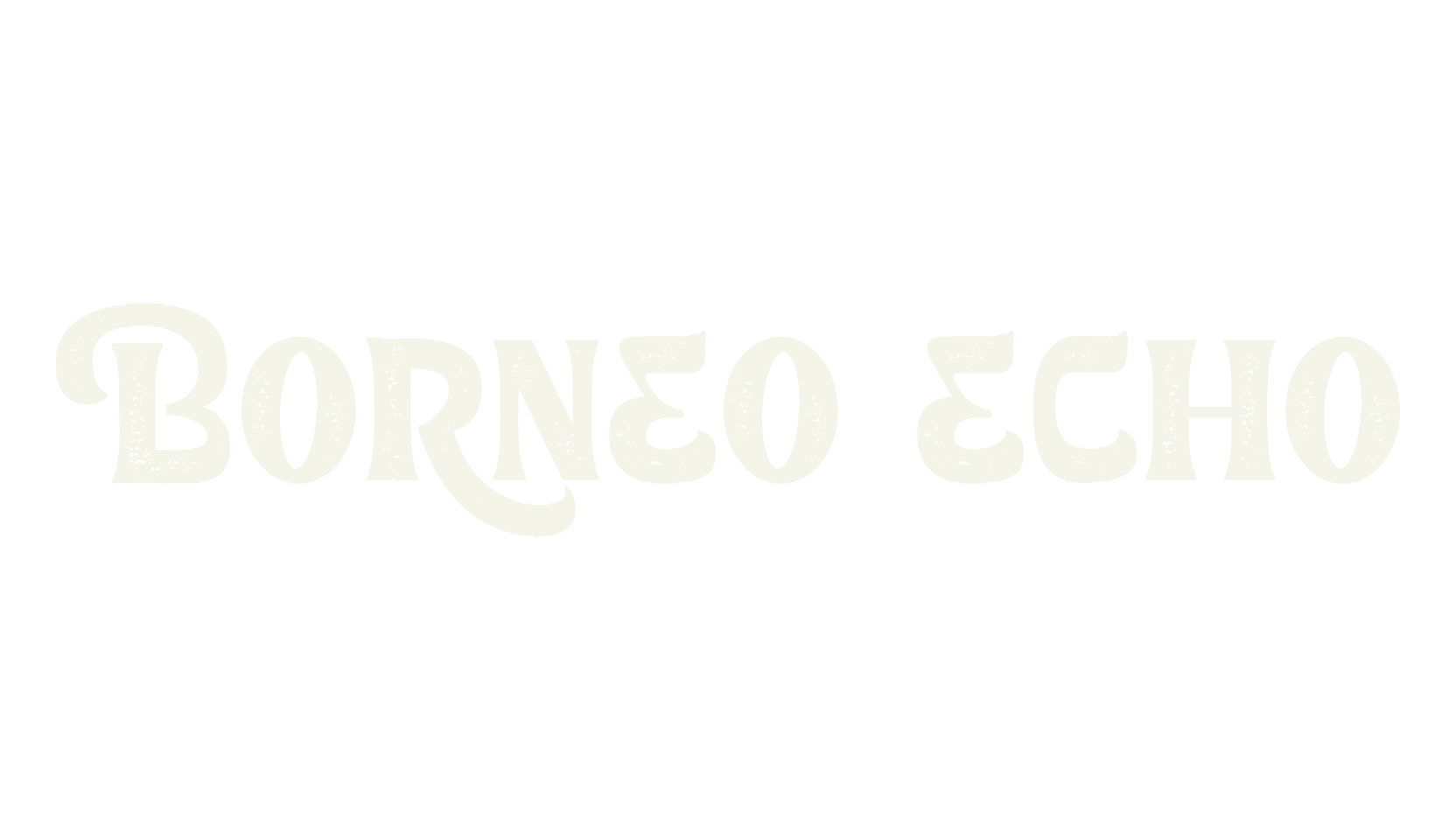 Borneo Echo, malaysian font preview