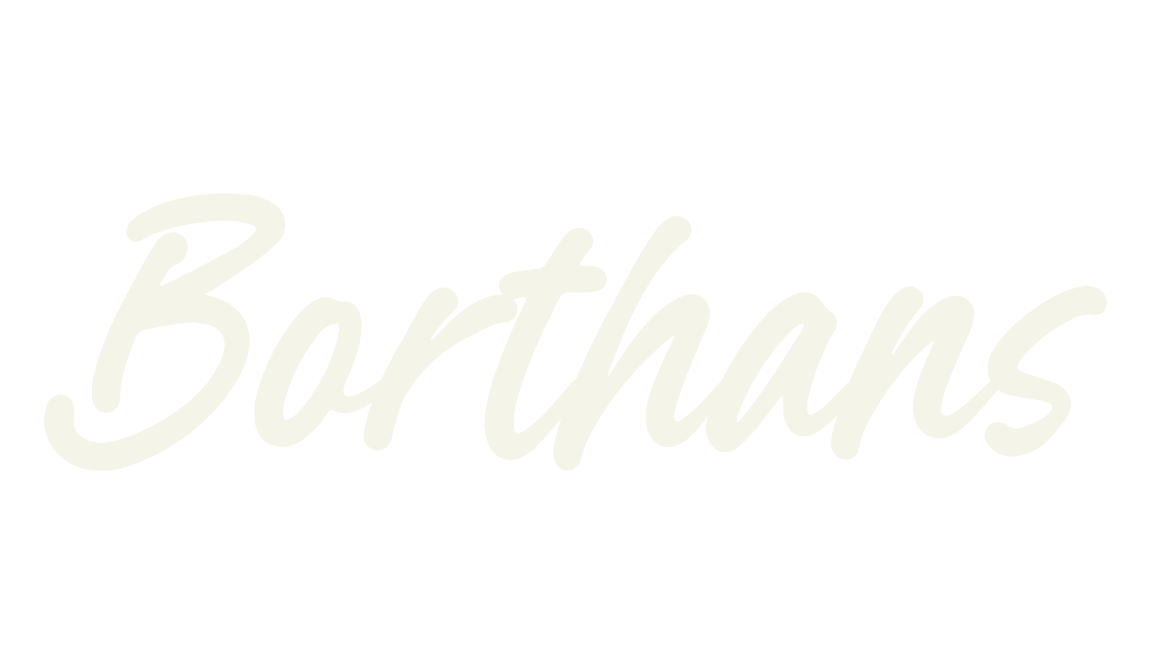 Borthans, script font preview