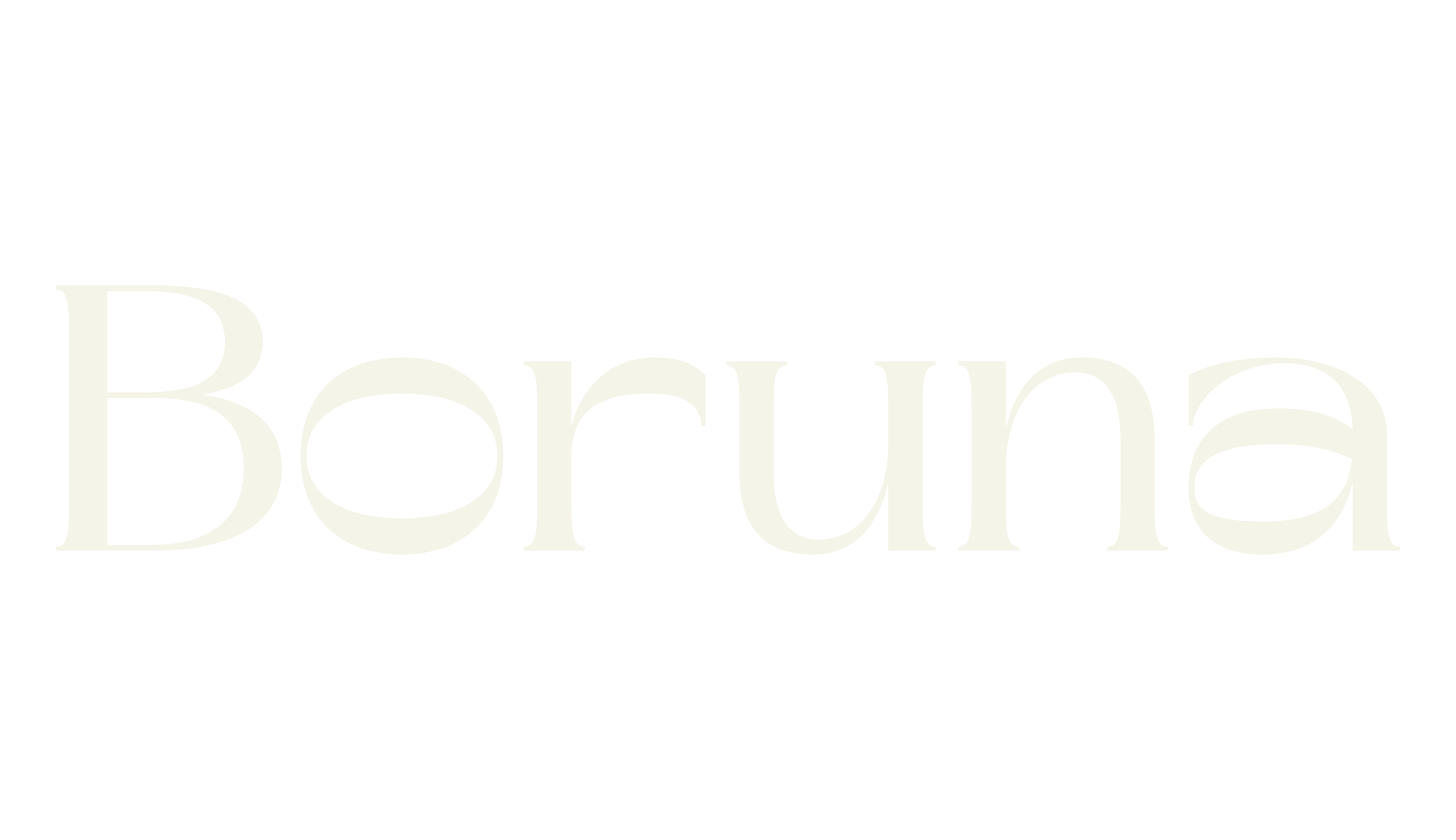 Boruna, display market font preview