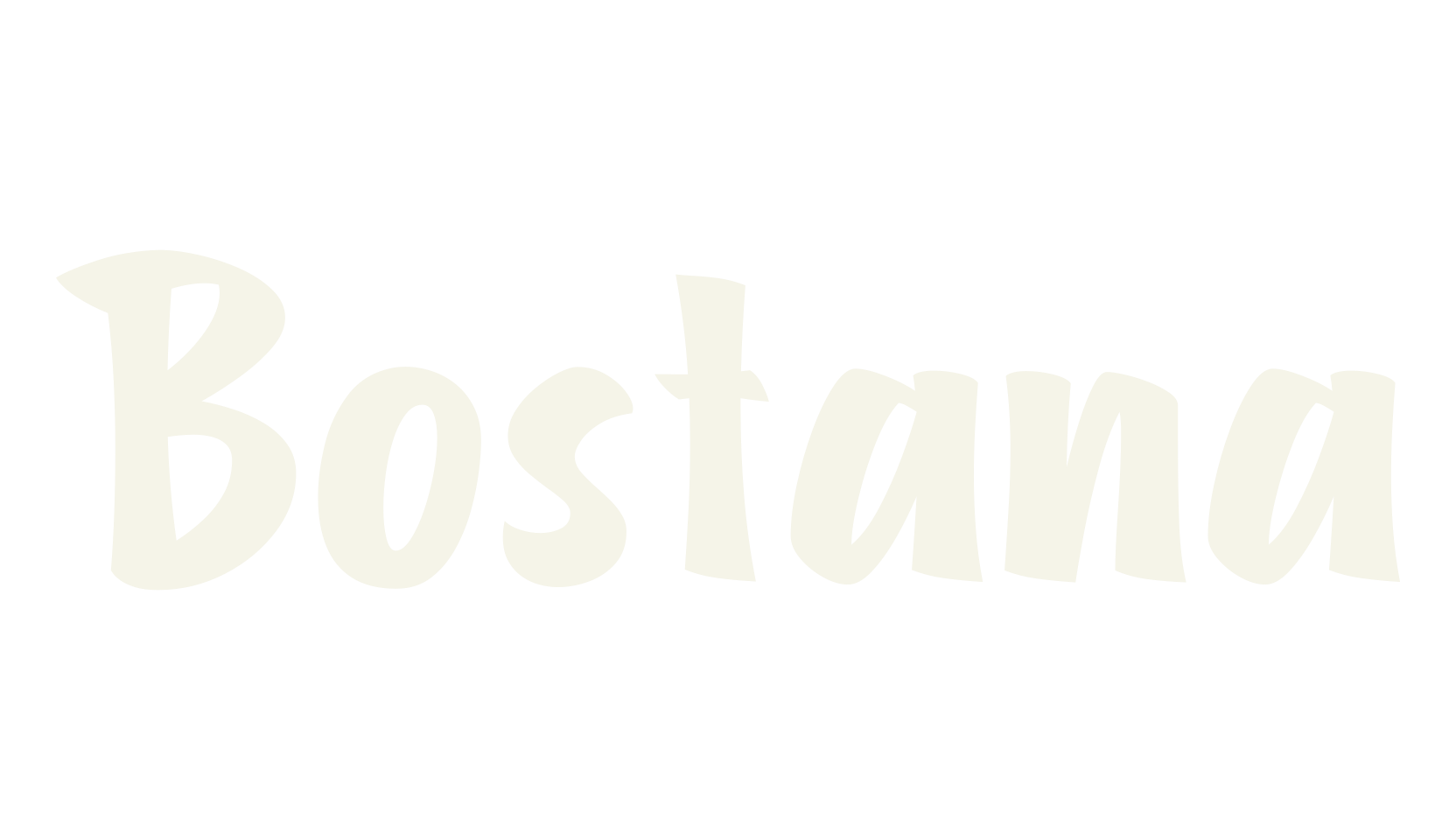 Bostana, fashion sign font preview