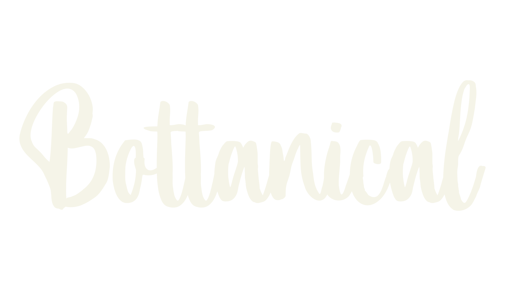 Bottanical, fashion script font preview