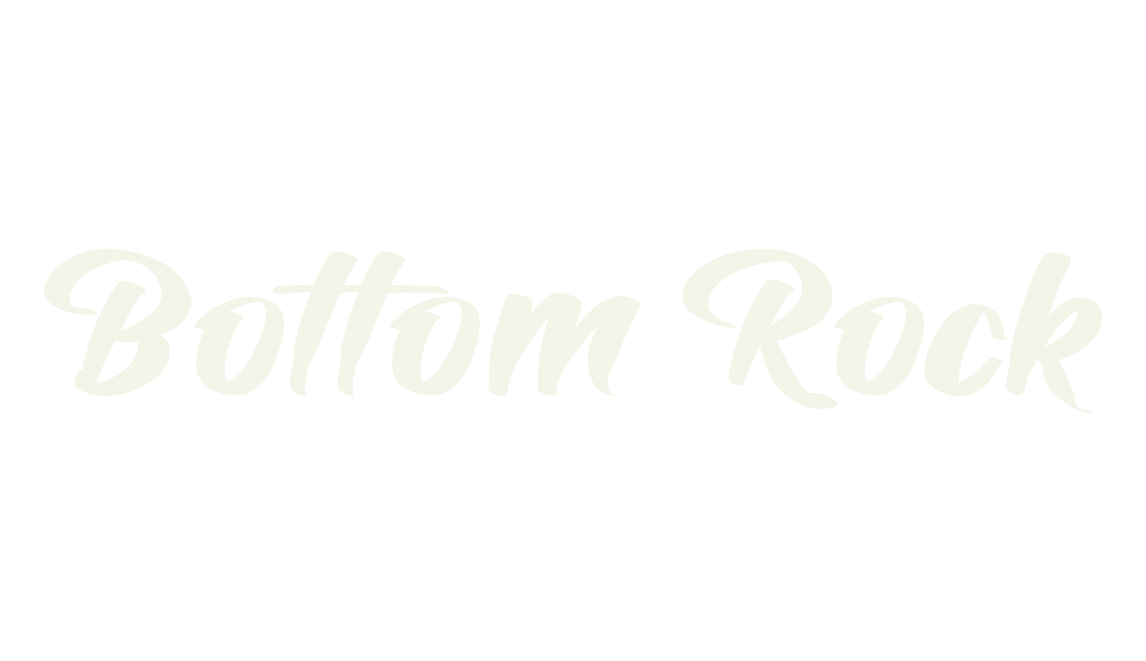Bottom Rock, album cover font preview
