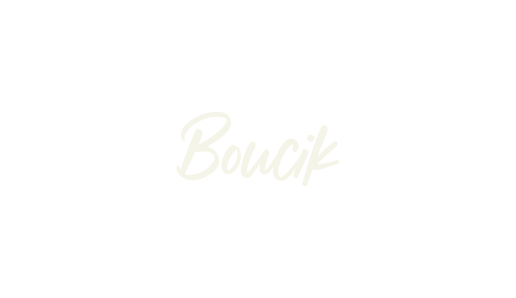 Boucik, fashion script font preview