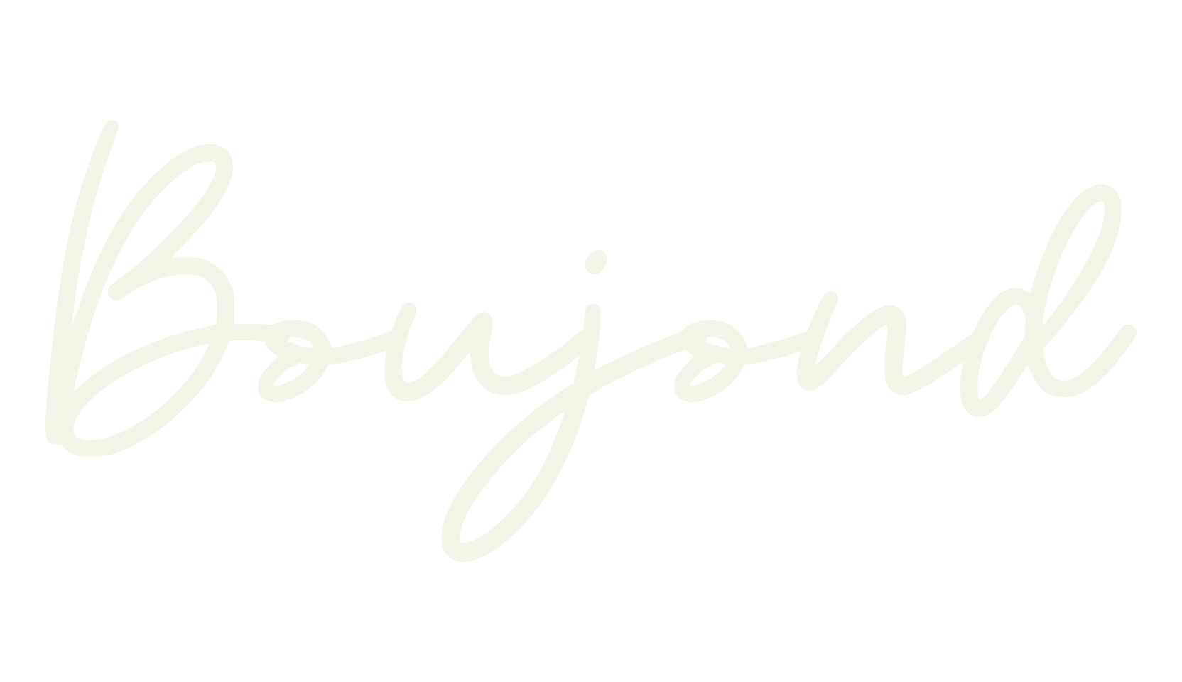 Boujond, handwritten font preview