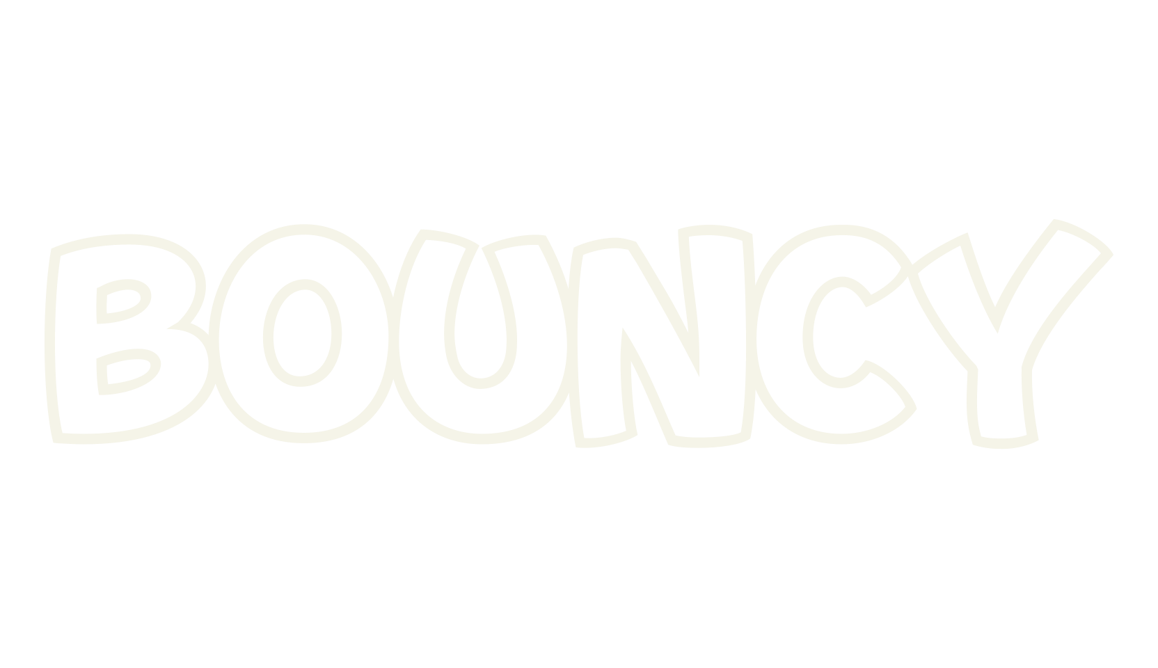Bouncy, display market font preview