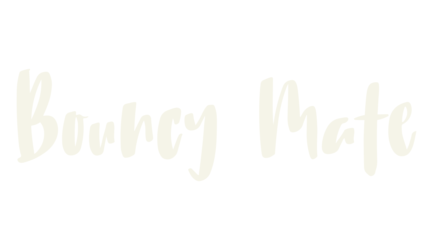 Bouncy Mate, calligraphy font preview