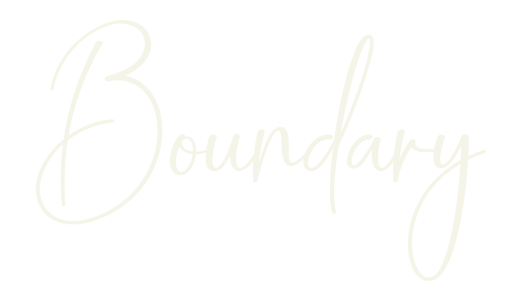 Boundary, fashion script font preview