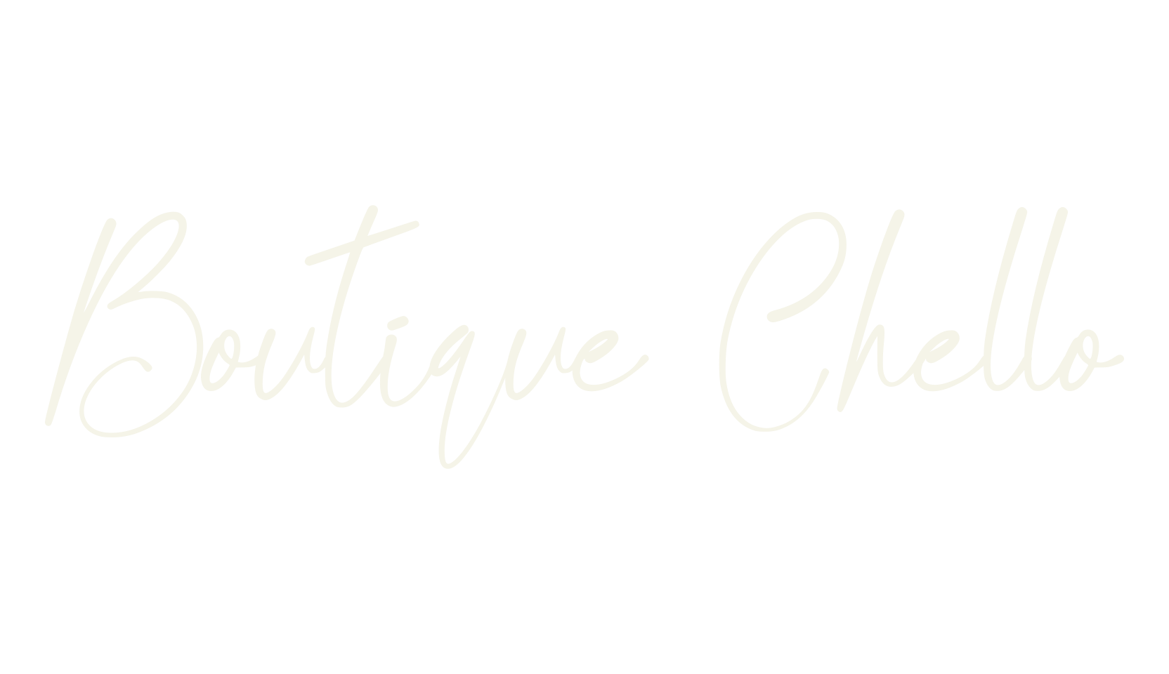 Boutique Chello, birthday font preview