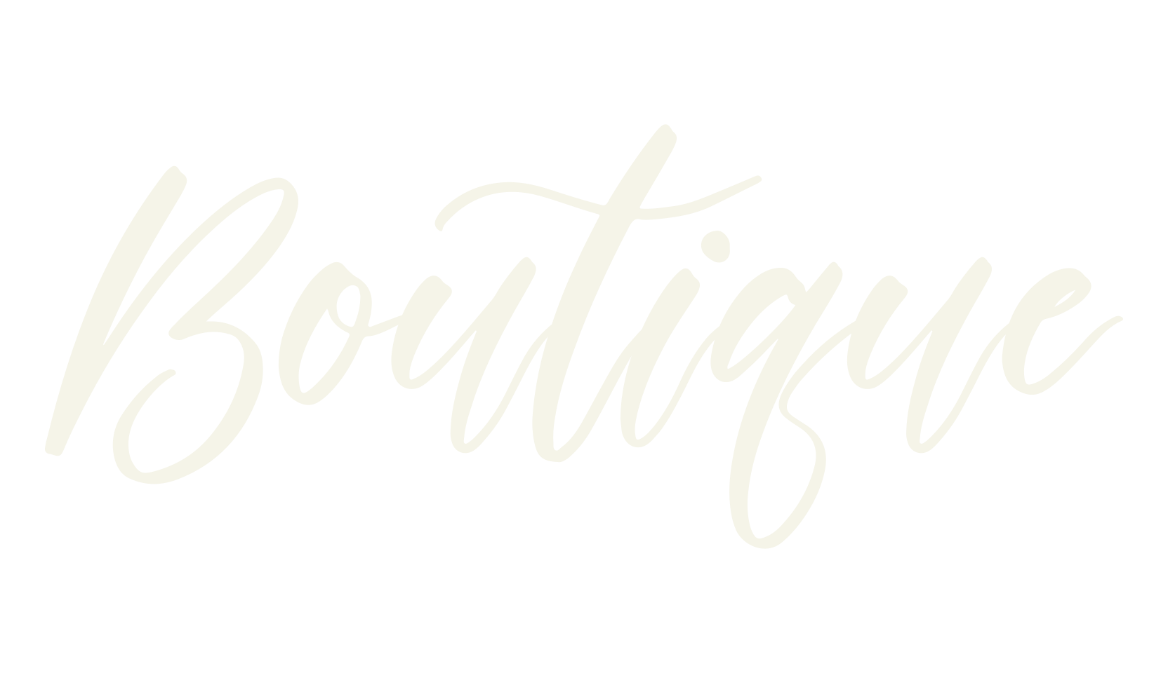 Boutique, script font preview