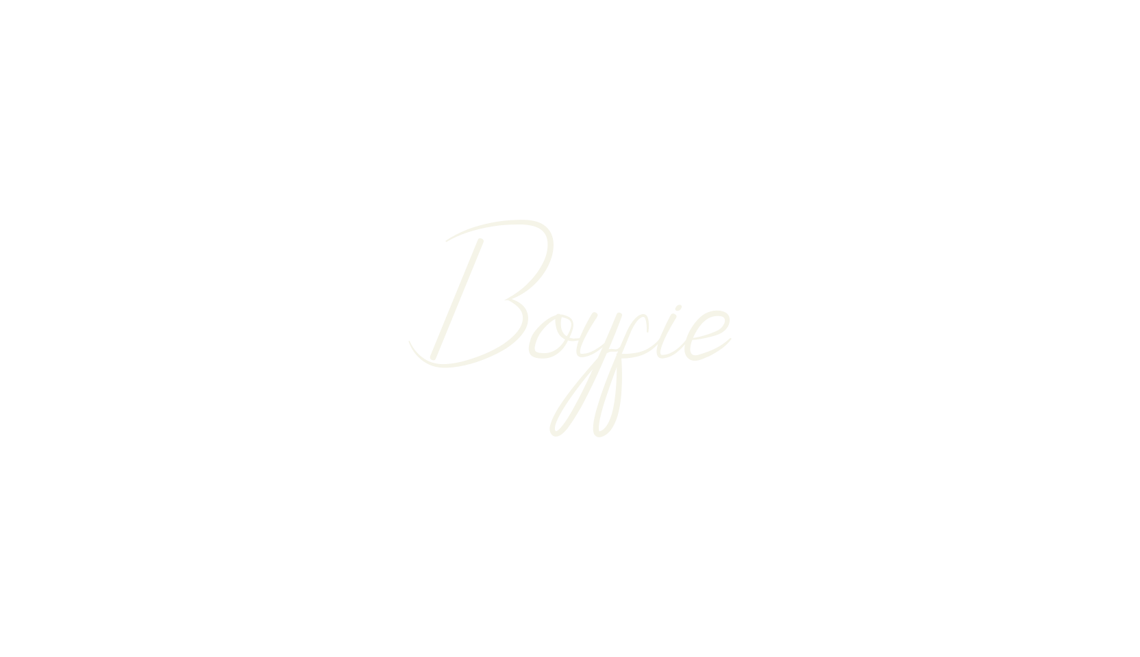 Boyfie, calligraphy font preview