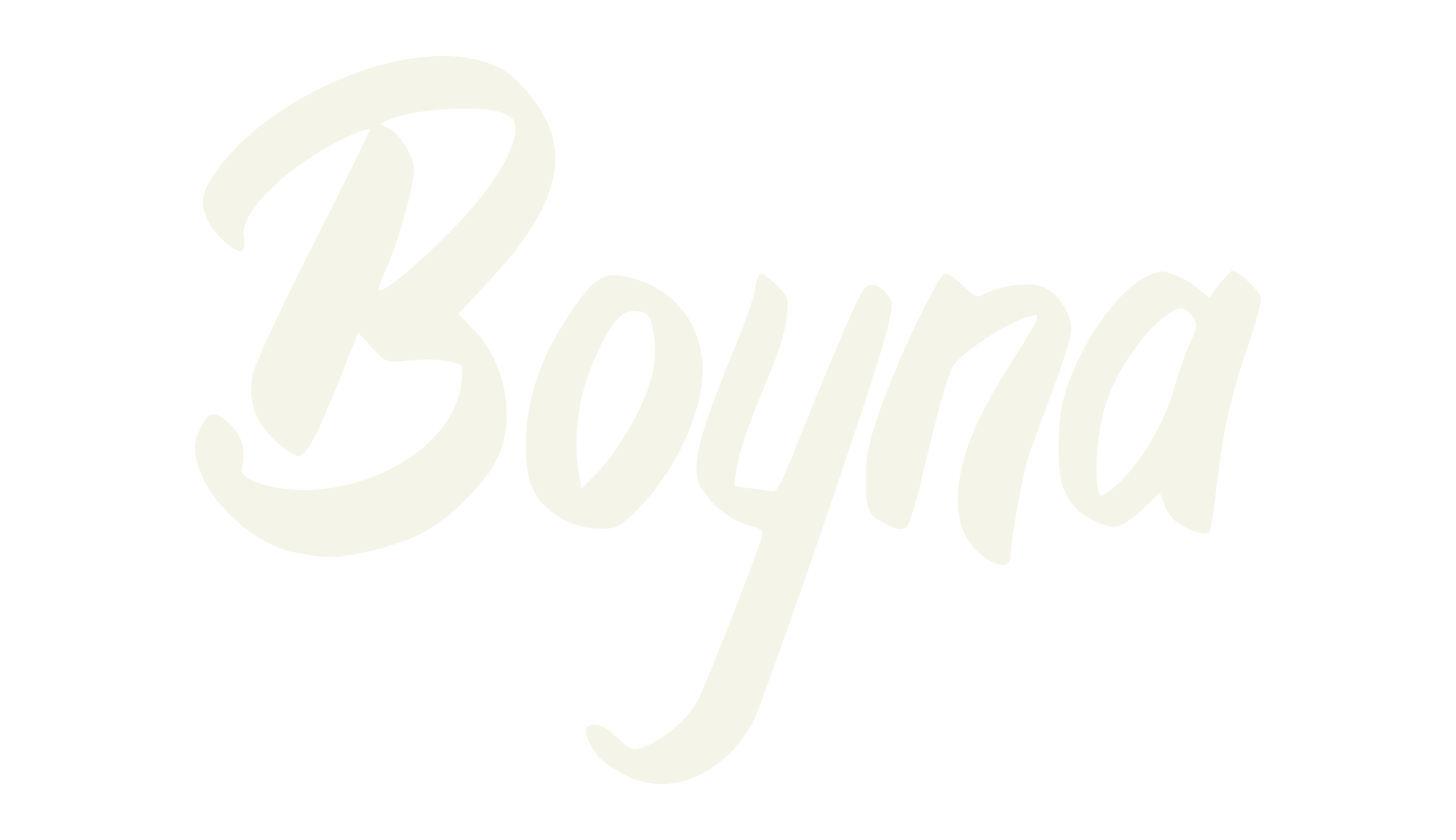 Boyna, calligraphy font preview