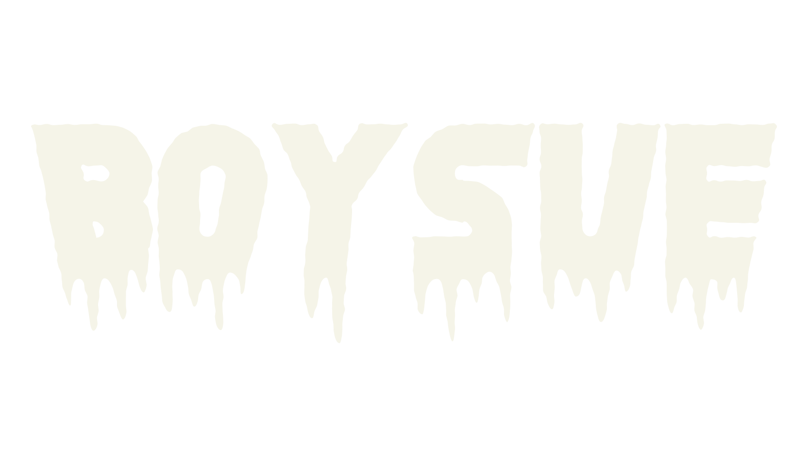 Boysue, metal font preview