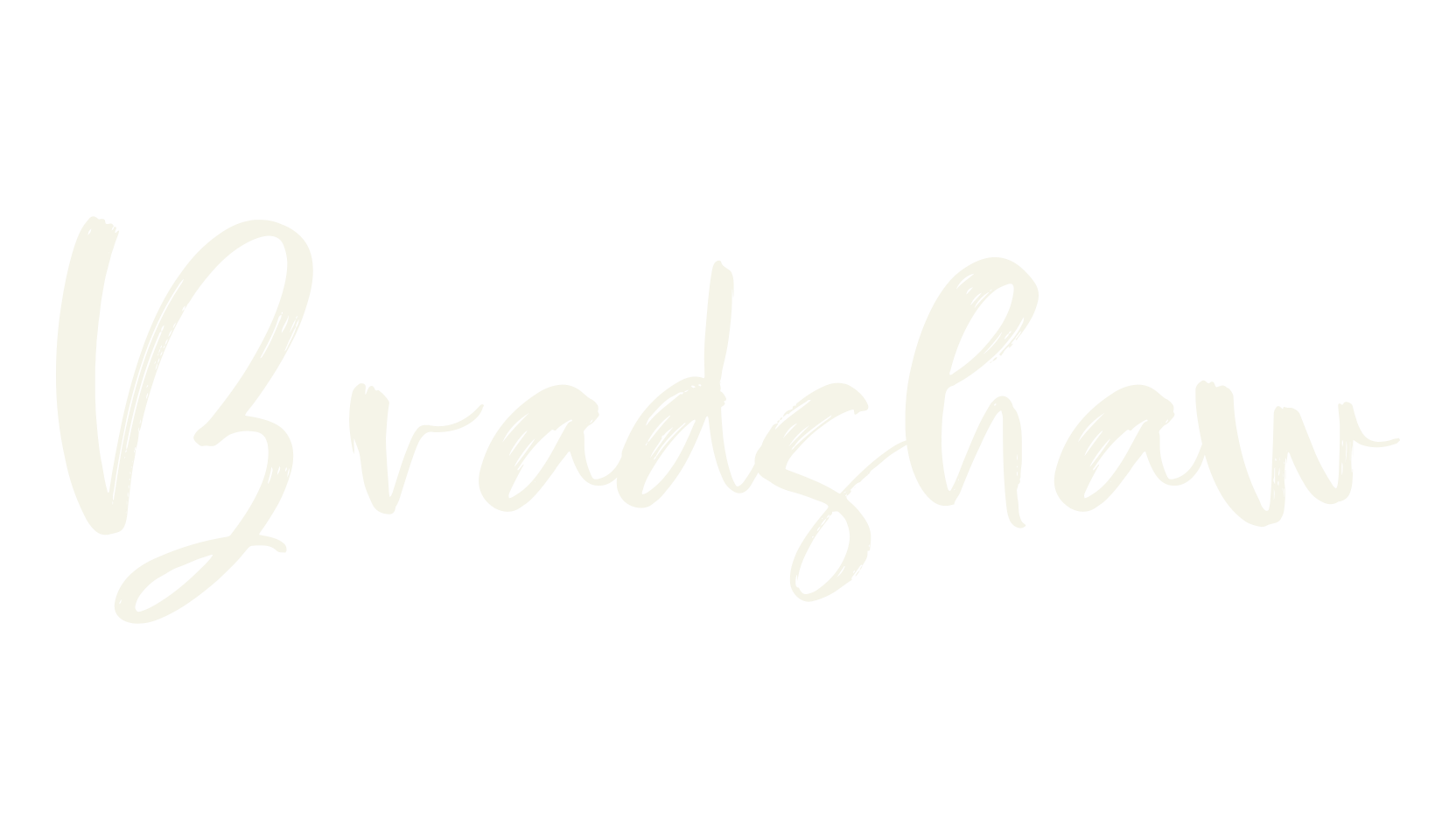 Bradshaw, script font preview
