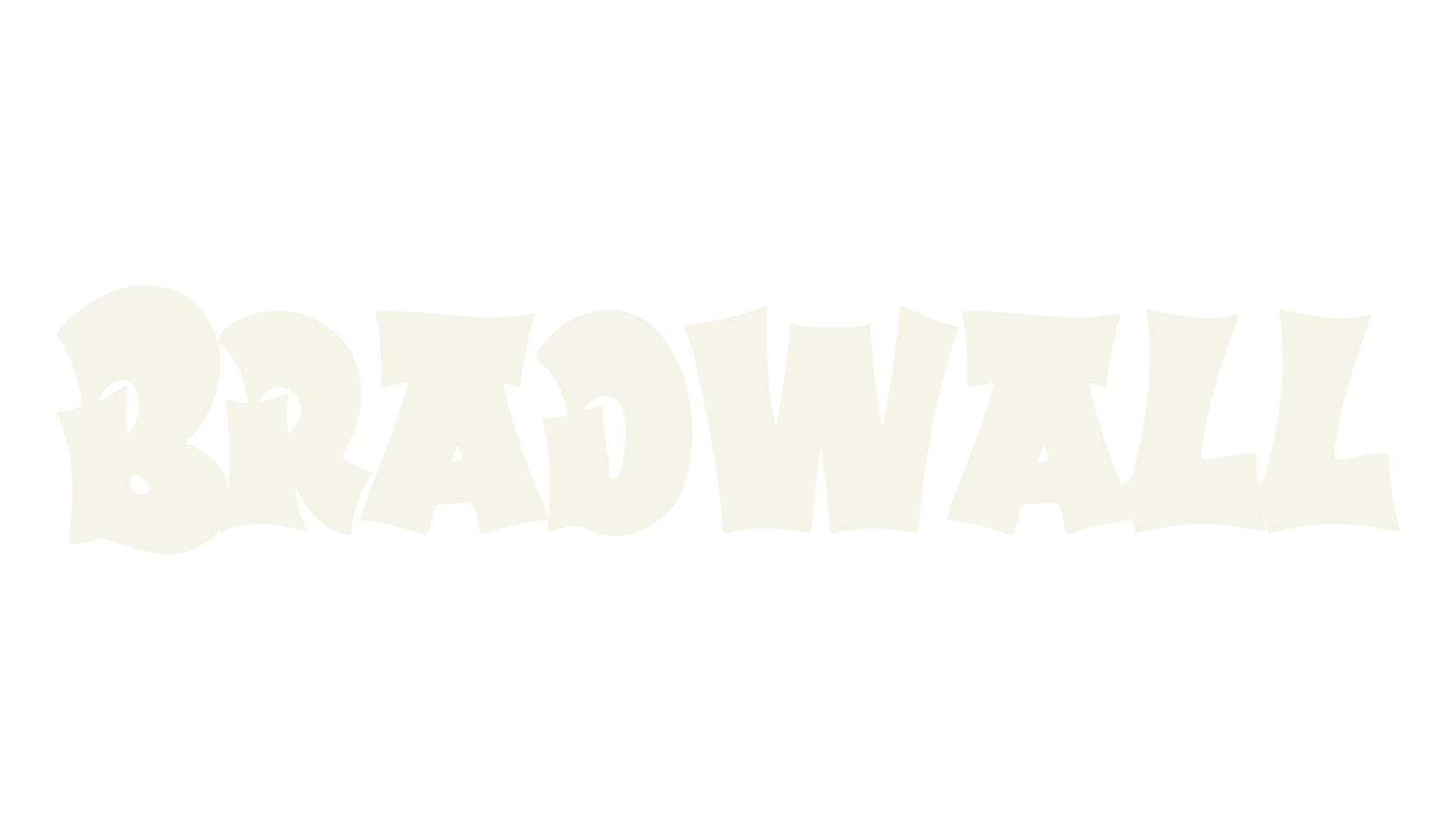 Bradwall, graffiti font preview