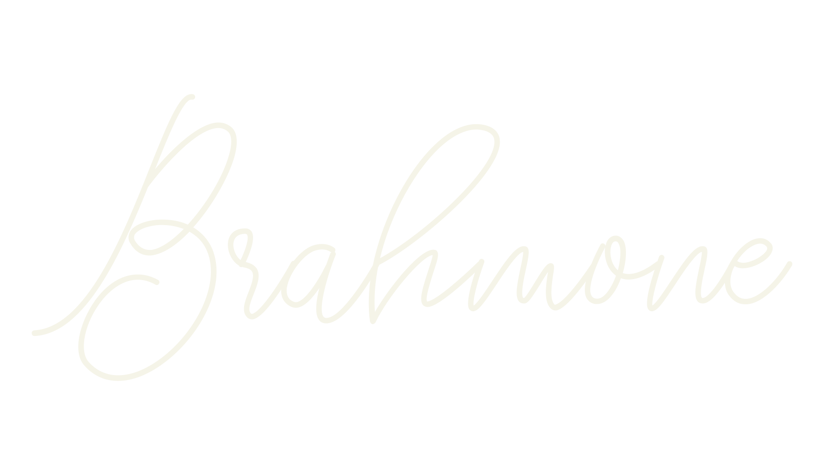 Brahmone, swash font preview