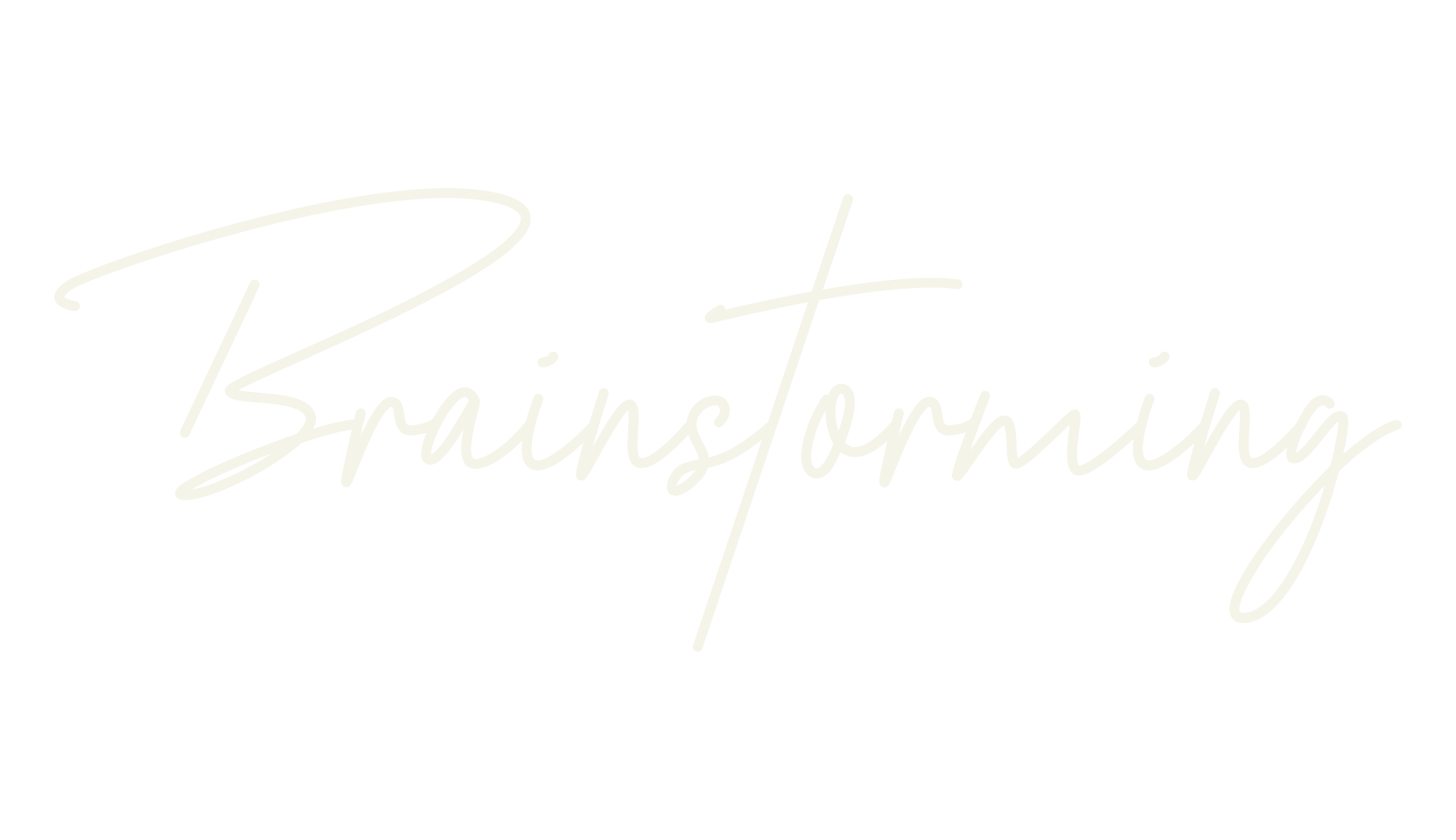 Brainstorming, girly font preview