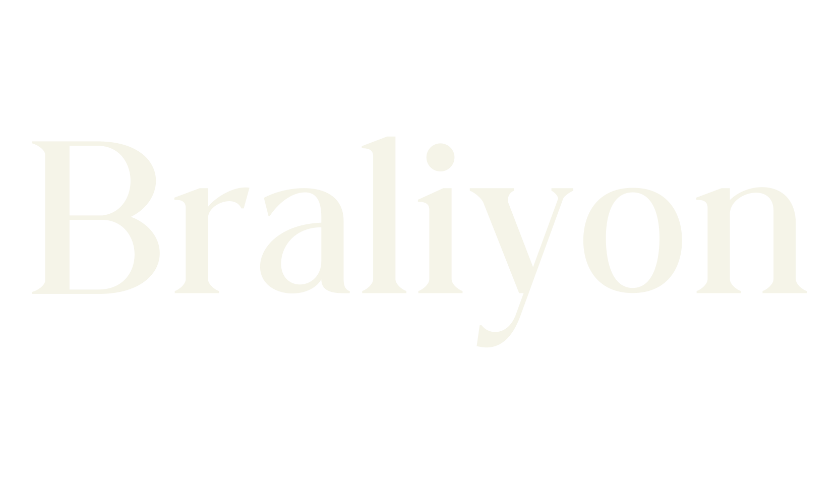 Braliyon, serif font preview