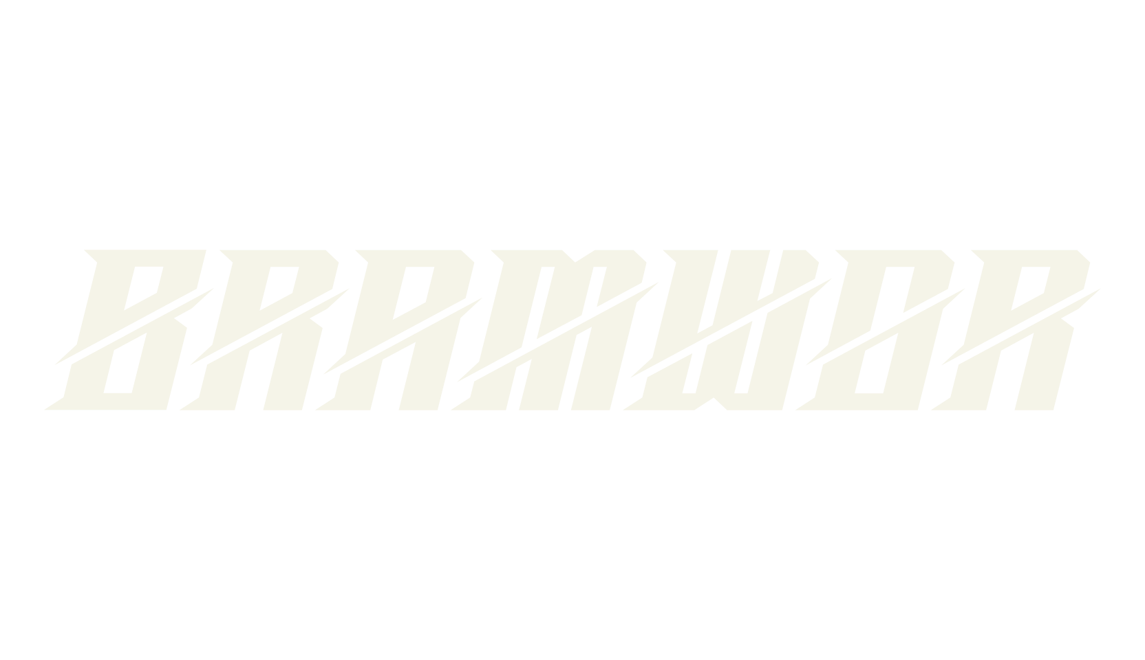 Bramwor, sports font preview