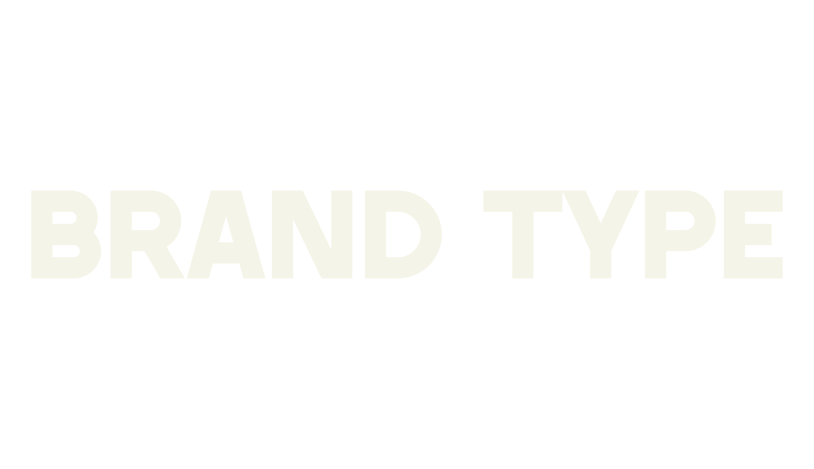 Brand Type, custom font preview