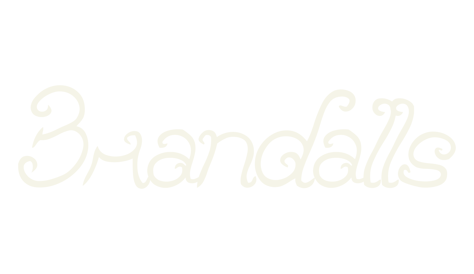 Brandalls, fancy font preview