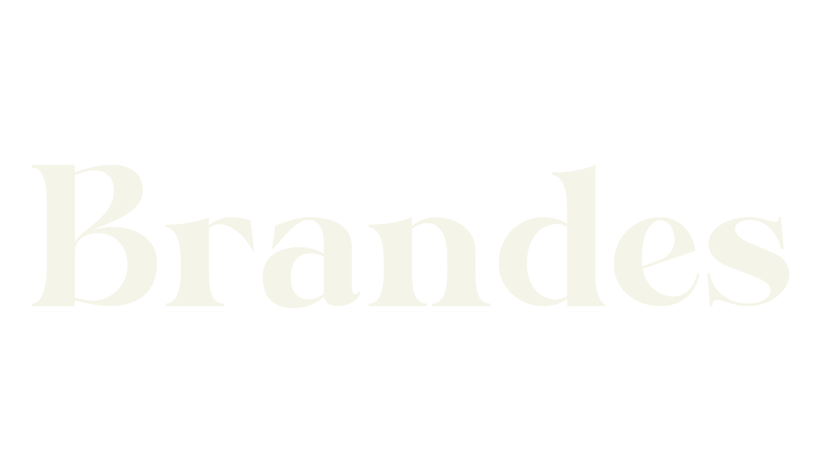 Brandes, clothing font preview