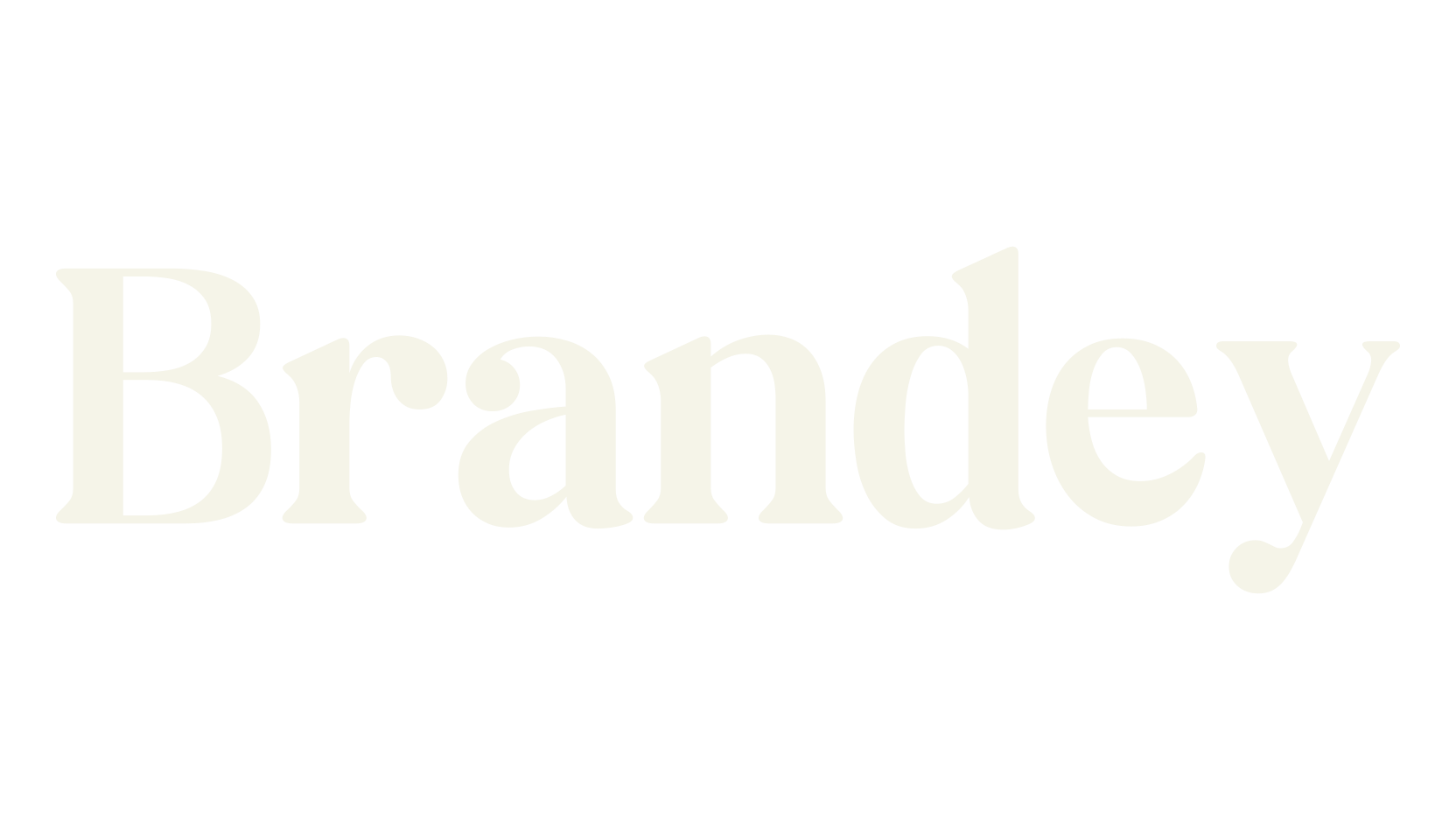 Brandey, fancy font preview