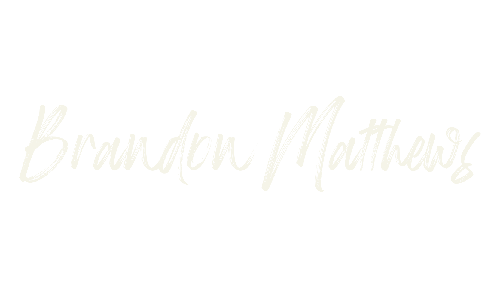 Brandon Matthews, fashion script font preview