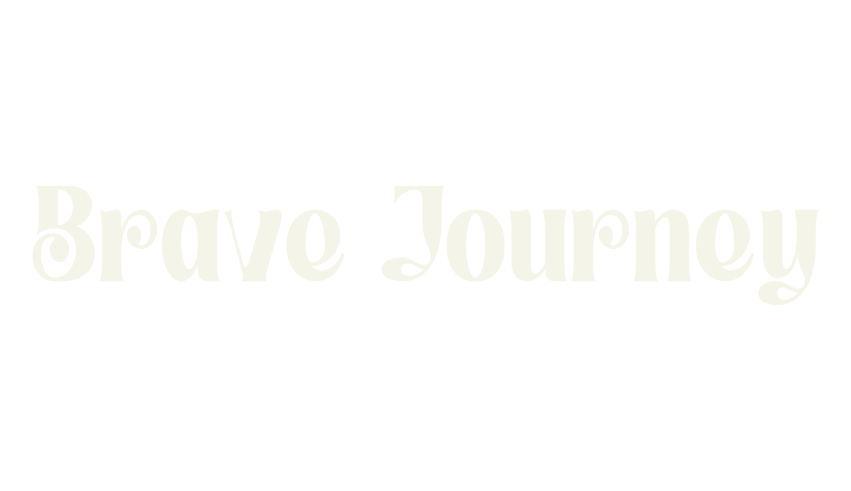 Brave Journey, retro font preview