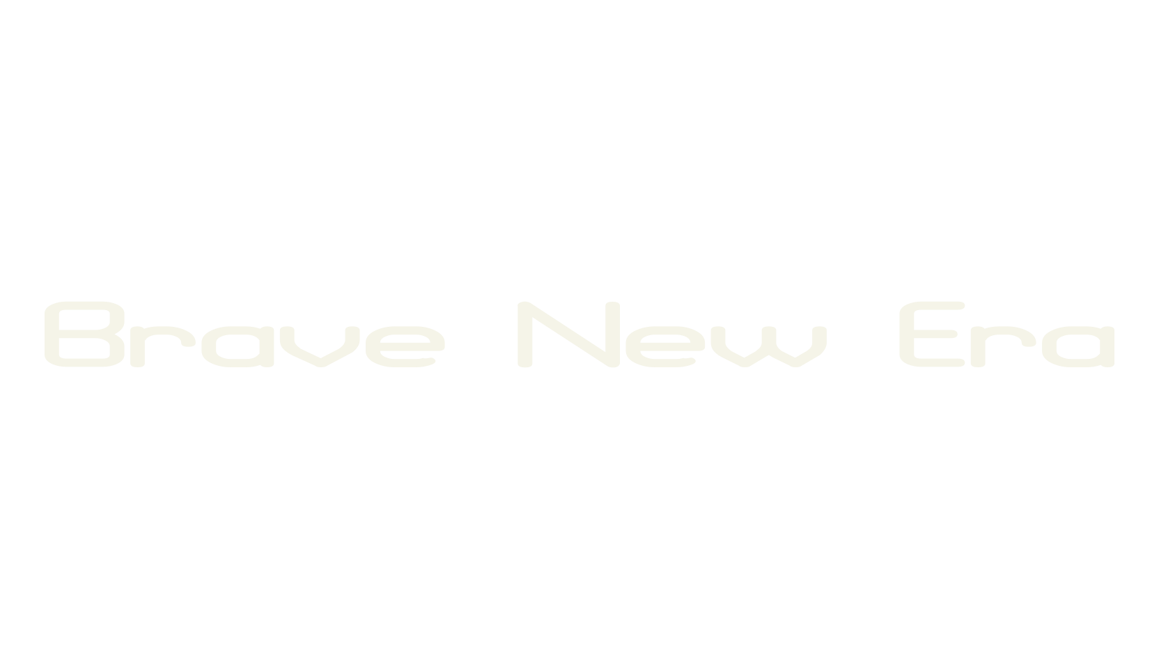 Brave New Era, display market font preview