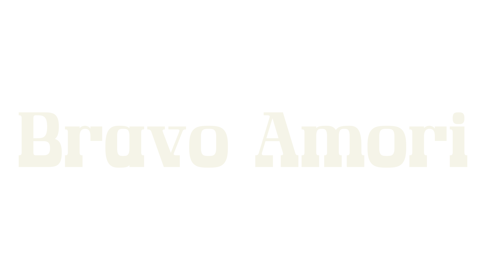 Bravo Amori, serif font preview