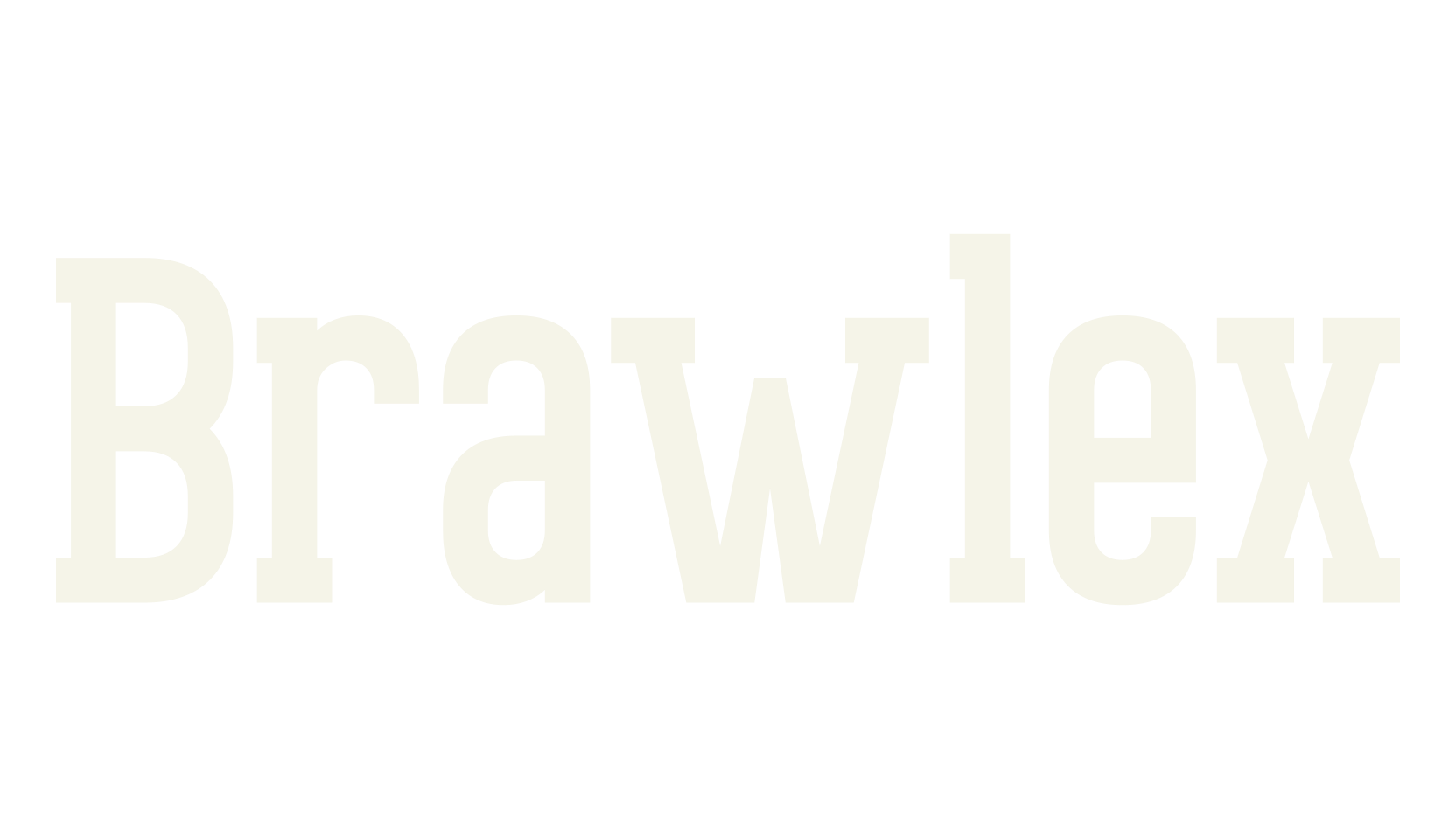 Brawlex, varsity font preview