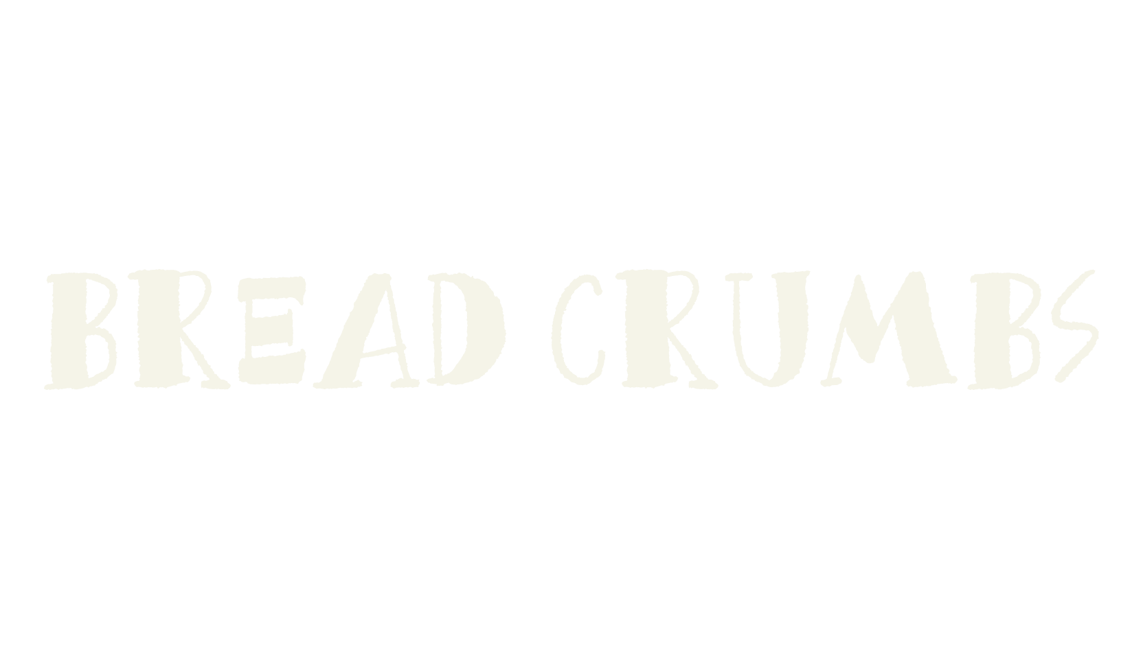 Bread Crumbs, thick font preview