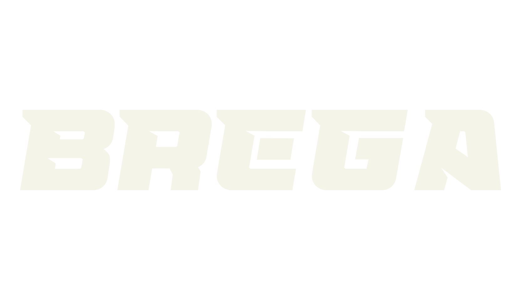 Brega, racing font preview