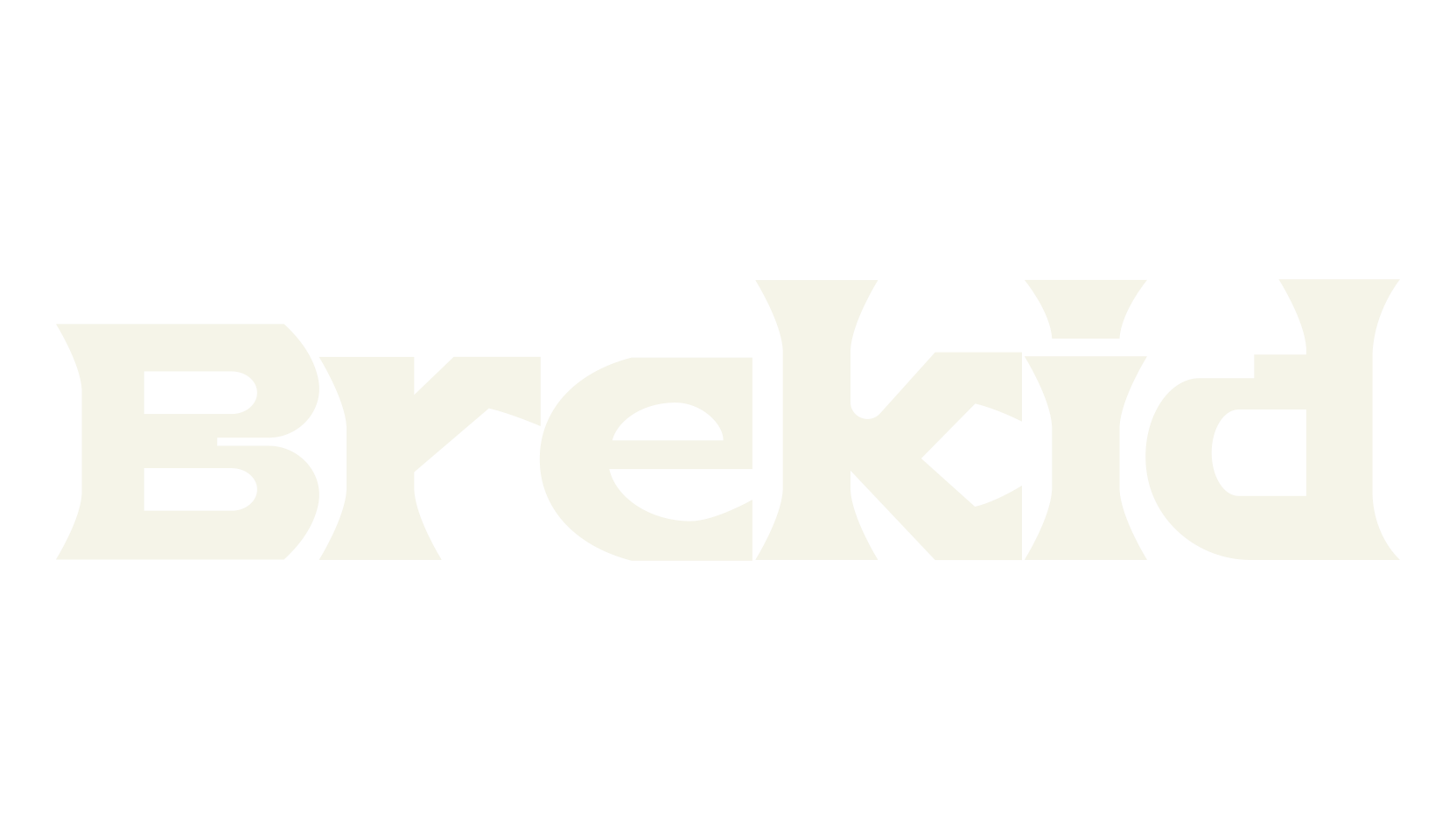 Brekid, typewriter font preview