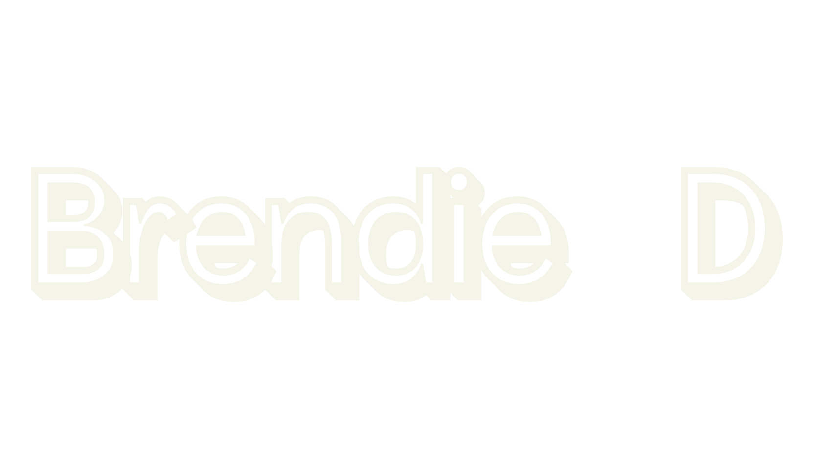 Brendie 3D, 3d font preview