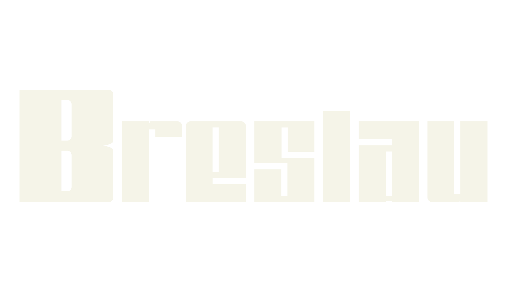 Breslau, bold font preview