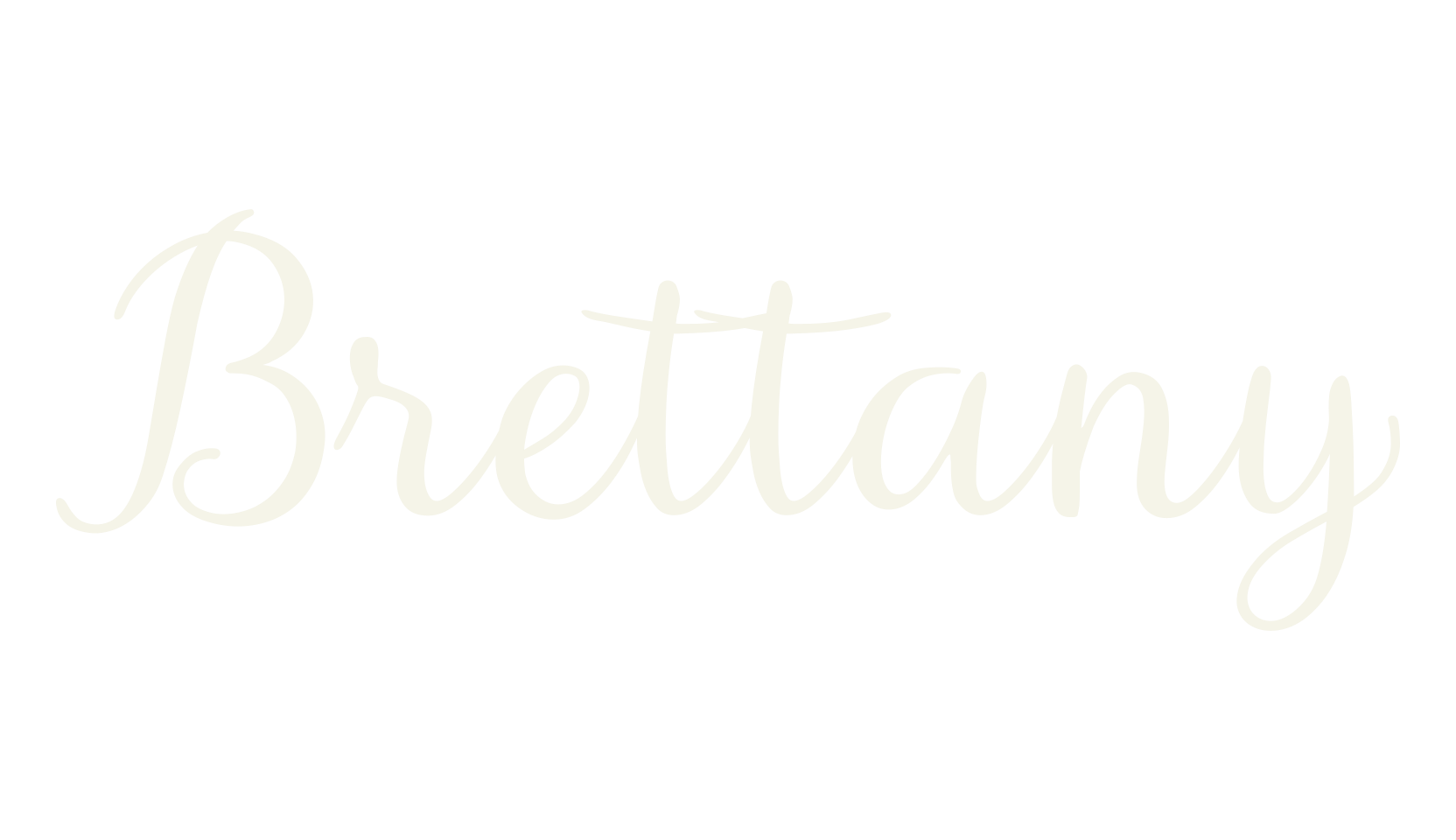 Brettany, calligraphy font preview